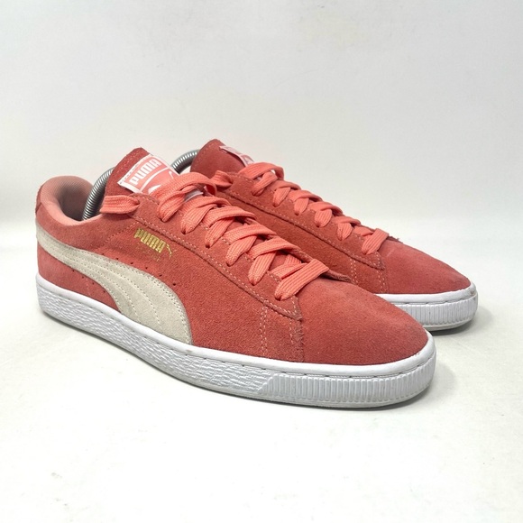 Puma Suede Classic Sneaker Pink Womens 10 - Picture 2 of 8